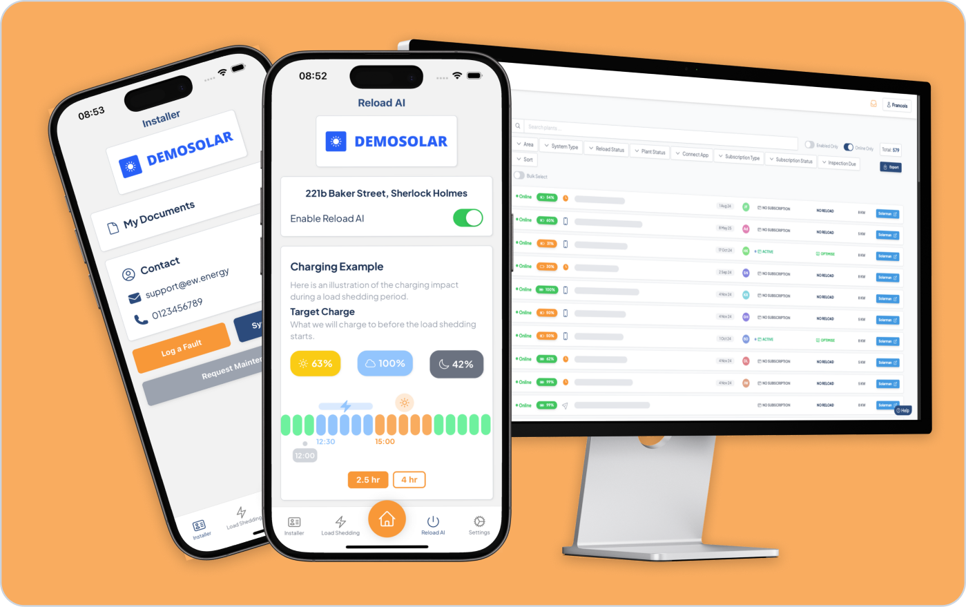 Branded App and Plant Management